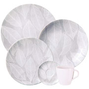 Aparelho de Jantar de Porcelana Arbo Cinza 20 peças 