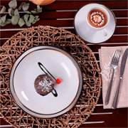 Aparelho de Jantar de Porcelana Canyon Branco 20 peças 