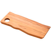 Tábua de madeira Savia para frios marrom 40x15 cm 