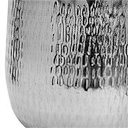 Vaso de metal Jenna chumbo 29x24 cm 