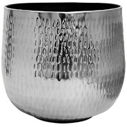 Vaso de metal Jenna chumbo 39x33 cm 