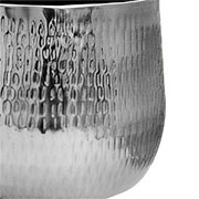 Vaso de metal Jenna chumbo 39x33 cm 